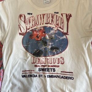 Urban Outfitters Strawberry Graphic Tee